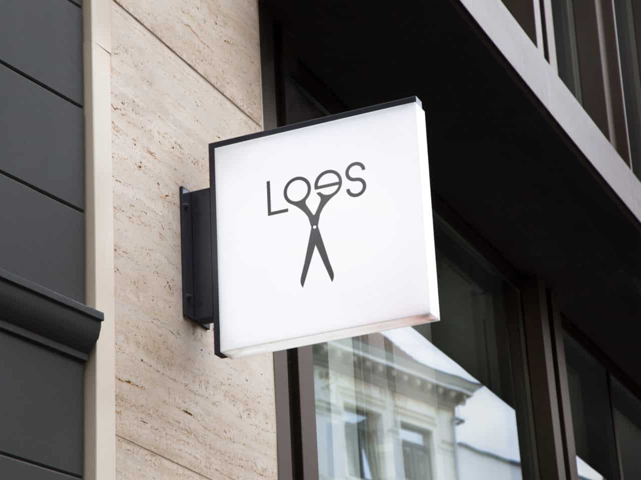 hairdresser loes logo